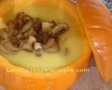 Foto del paso 6 de la receta: Crema de calabaza con jengibre y champiñones portobelo al jerez