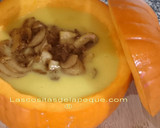 Foto del paso 6 de la receta: Crema de calabaza con jengibre y champiñones portobelo al jerez