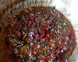 পাঁচ ফোঁড়ন দিয়ে লাল শাক রেসিপির ধাপ 1 ছবি