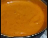 A picture of step 5 of Satvik Shahi Paneer.