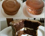 A picture of step 10 of Chocolate cake in microwave.