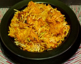 A picture of step 6 of Chicken Biryani.