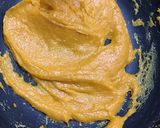 A picture of step 4 of Mango Kesar peda.