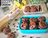 Foto langkah ke 6 dari resep Chocochip Cookies CrunchyNo Mixer No Oven.
