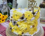 صورة لخطوة 14 من وصفة كيكة مانجو بطريقتي 🥭 lassi mango cake