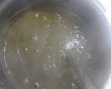 A picture of step 4 of Sarson ka Saag with makai roti.