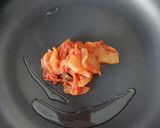 Koreai kimcsis pirított rizs (csípős) recept fázis 2 fotója