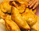 Tchebureki orosz darált hússal töltött tészta párnácskák Egészségesen ! recept fázis 4 fotója