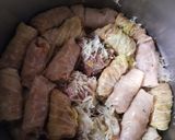 Töltött káposzta hízott liba melléből recept fázis 5 fotója