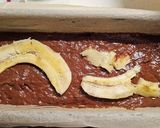 Csokis banánkenyér (cukormentes, teljes kiőrlésű) recept fázis 2 fotója