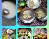 A picture of step 6 of Tri Colour Peda.