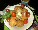 Foto langkah ke 11 dari resep Bitterballen (tanpa & dg isi keju leleh).