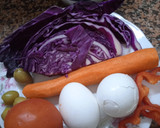 Foto del paso 1 de la receta: Ensalada alegre y multicolor🤪🍄🍀🎊🍄🤩🍄🎊🍀🤪