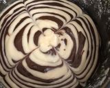 A picture of step 4 of Marble cake.