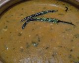 A picture of step 5 of Daal makhni.