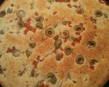 A picture of step 5 of Olive Cornbread.
