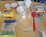 A picture of step 1 of Vanilla Sponge Cake.