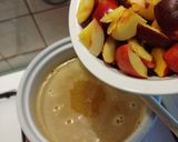 Gyümölcsleves nektarinból recept fázis 4 fotója
