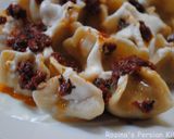 A picture of step 23 of Manti (Persian dumpling).