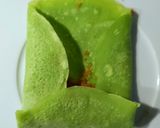 Une image de l'étape 4 de Crêpes vertes au pandan.