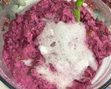 A picture of step 7 of Beetroot and Walnut Paniyarams.