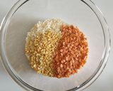 A picture of step 1 of "Vegetables Masala Khichdi".