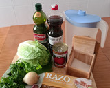 Foto del paso 1 de la receta Ensalada de lechuga y culantro