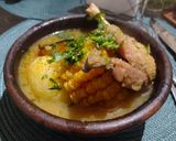 Foto del paso 4 de la receta: Cazuela de gallina de campo con chuchoca🐔