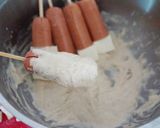 Foto langkah ke 3 dari resep Resep aslinya hot dog korea. Bikin dari 0 gampang, bisa buat jualan.