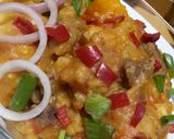 A picture of step 1 of Yam Porridge.