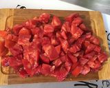 Une image de l'étape 8 de Duo d'aubergines, tomate et gingembre.
