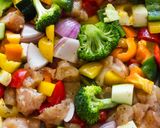 Foto del paso 2 de la receta: Pollo y verduras al horno en 15 min!! #SOSFranco