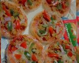 A picture of step 6 of One bite Mini pizza 🍕 Recipe 😋.
