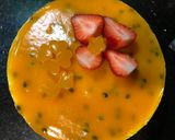 Hình bước làm 9 của món Bánh mousse xoài chanh leo