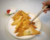 Foto langkah ke 3 dari resep Pangsit Goreng Udang Ayam.