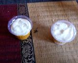 A picture of step 2 of Mango ice cream.