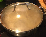 A picture of step 5 of Beef Stroganoff.