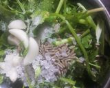A picture of step 3 of Amla chutney.