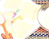A picture of step 4 of Turkish rolls 🤩.