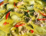 รูปขั้นตอนการทำที่ 6 ของ แกงเขียวหวานไก่ใส่ฟัก