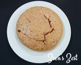 A picture of step 4 of Beetroot Halwa Cake.