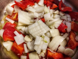 Patatas con setas frescas y jamón