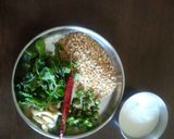 A picture of step 1 of Urad Dal Chutney.