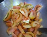 टमाटर की खट्टी मीठी सब्ज़ी रेसिपी चरण 3 फोटो