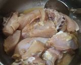 A picture of step 1 of Butter chicken masala.