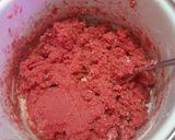A picture of step 4 of Beetroot String Hoppers.
