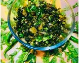 A picture of step 6 of Radish Leaves Bhaji.