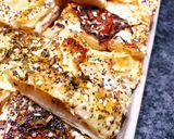 Une image de l'étape 5 de Feuilletés apéritifs fromage brie tomate chèvre 😋 #tablierdor2023.