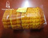 A picture of step 10 of Corn Canapés with Pink frost.