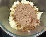 A picture of step 3 of Rakhi Special Mawa Chocolate Laddu.